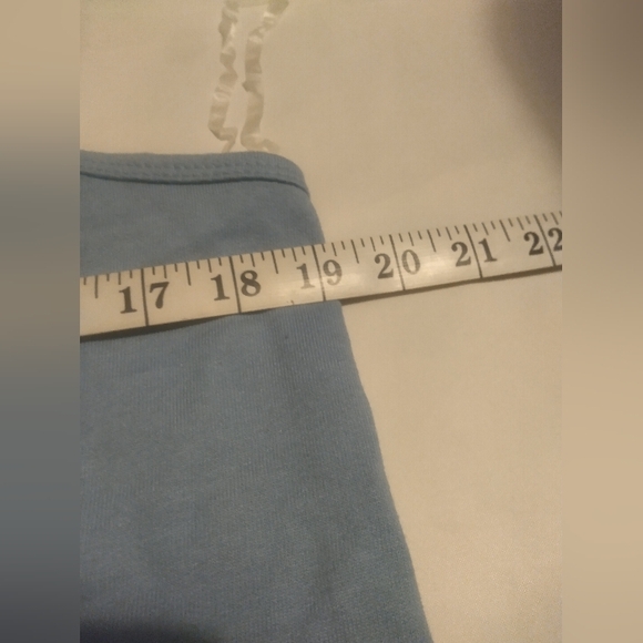 like an angel Pale Blue Spaghetti Strap Jumpsuit - Picture 6 of 6